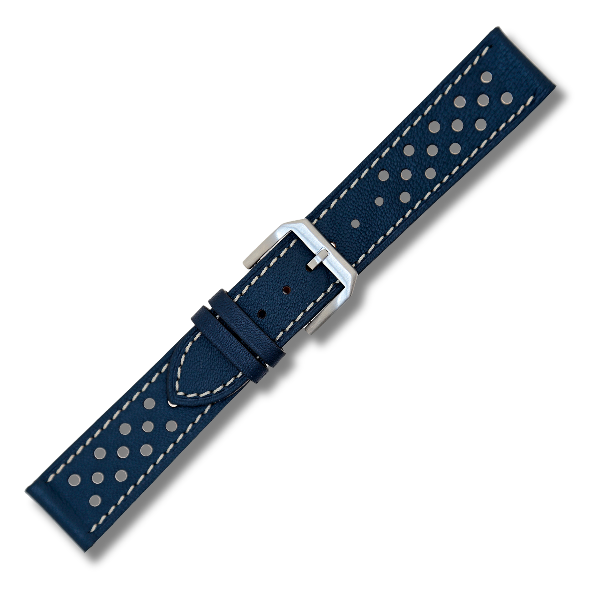 Correa reloj cuero Monza Corsa 217001 igormo azul