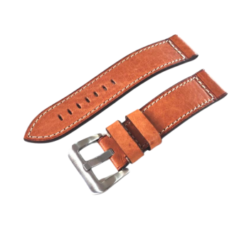 Correa de reloj de cuero de ciervo rojo estilo Panerai PAM 1940