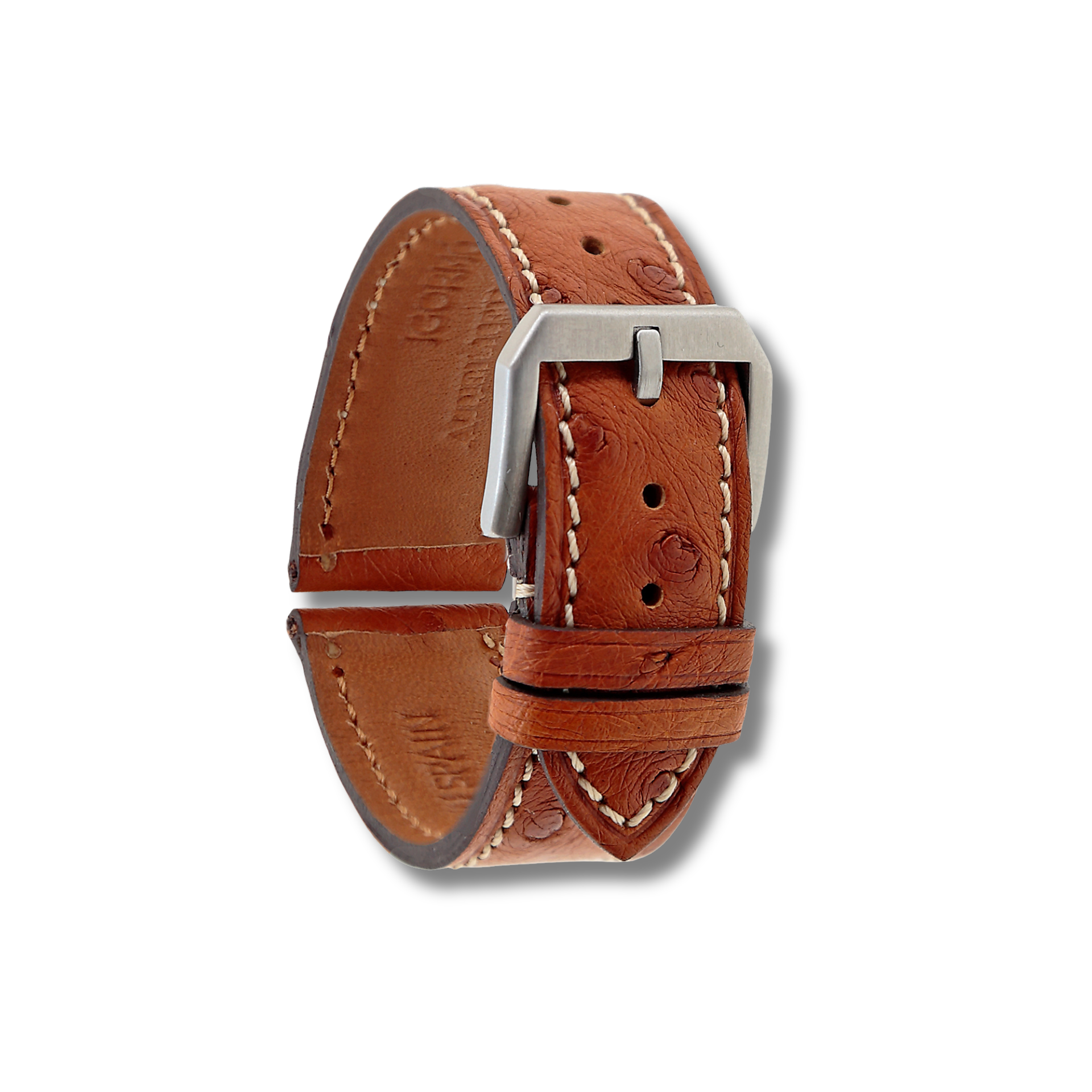 Correa reloj cuero avestruz exotica igormo 500060
