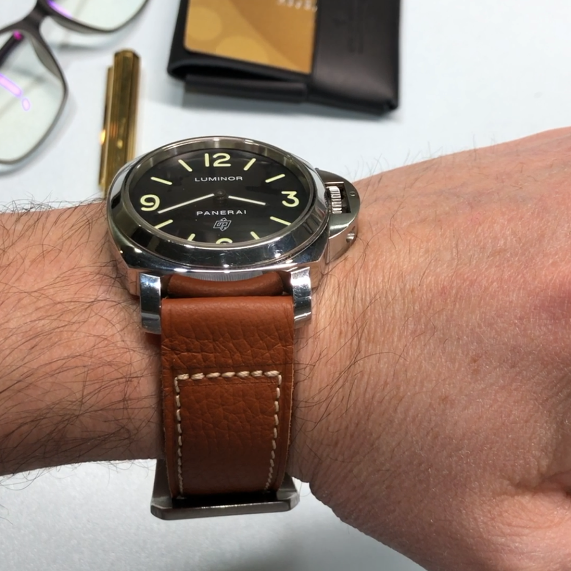 Correa reloj artesanal para panerai habana igormo