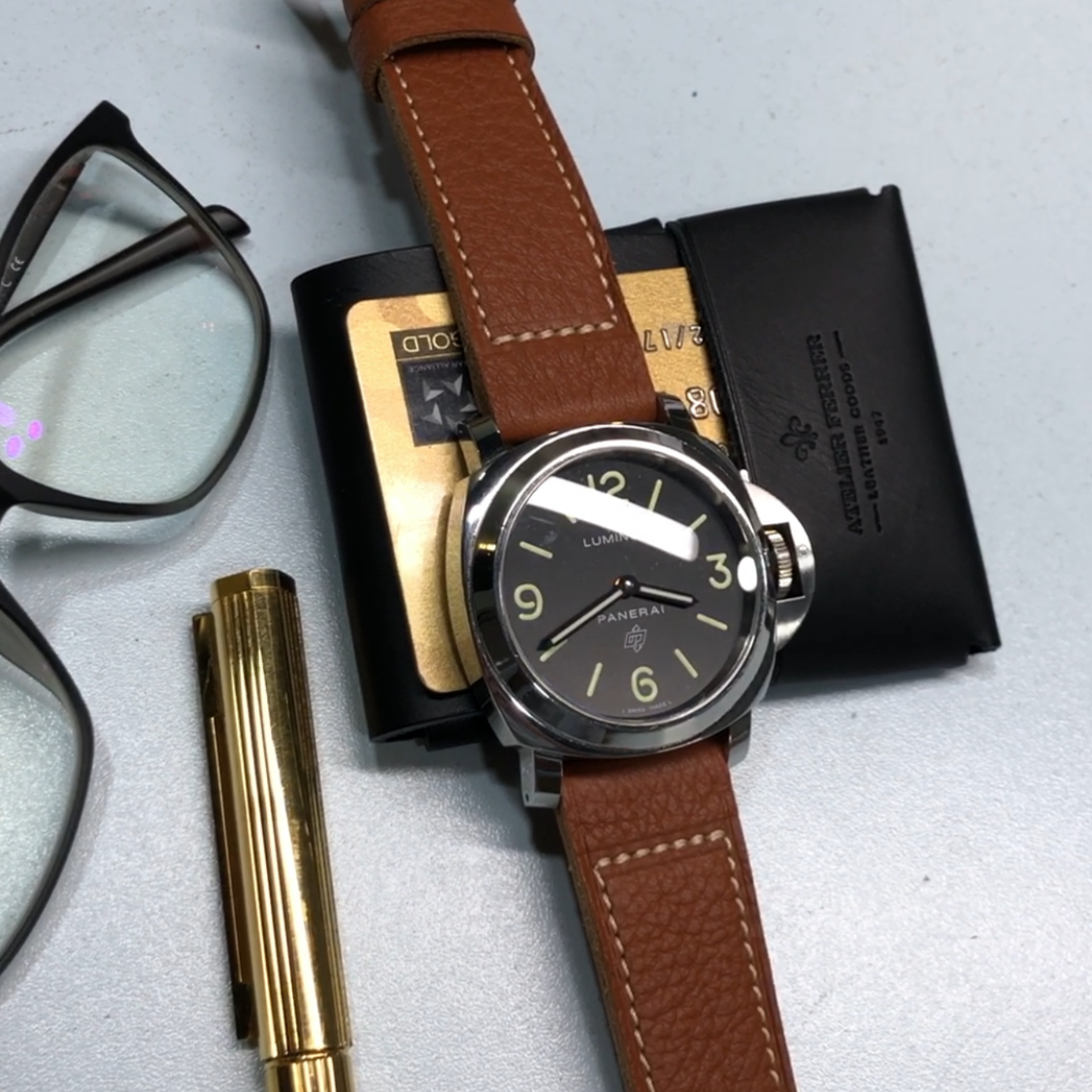 Correa reloj artesanal para panerai habana igormo