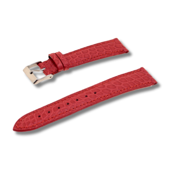 Correa reloj Alligator Louisiana Escama Redonda 217700 rojo
