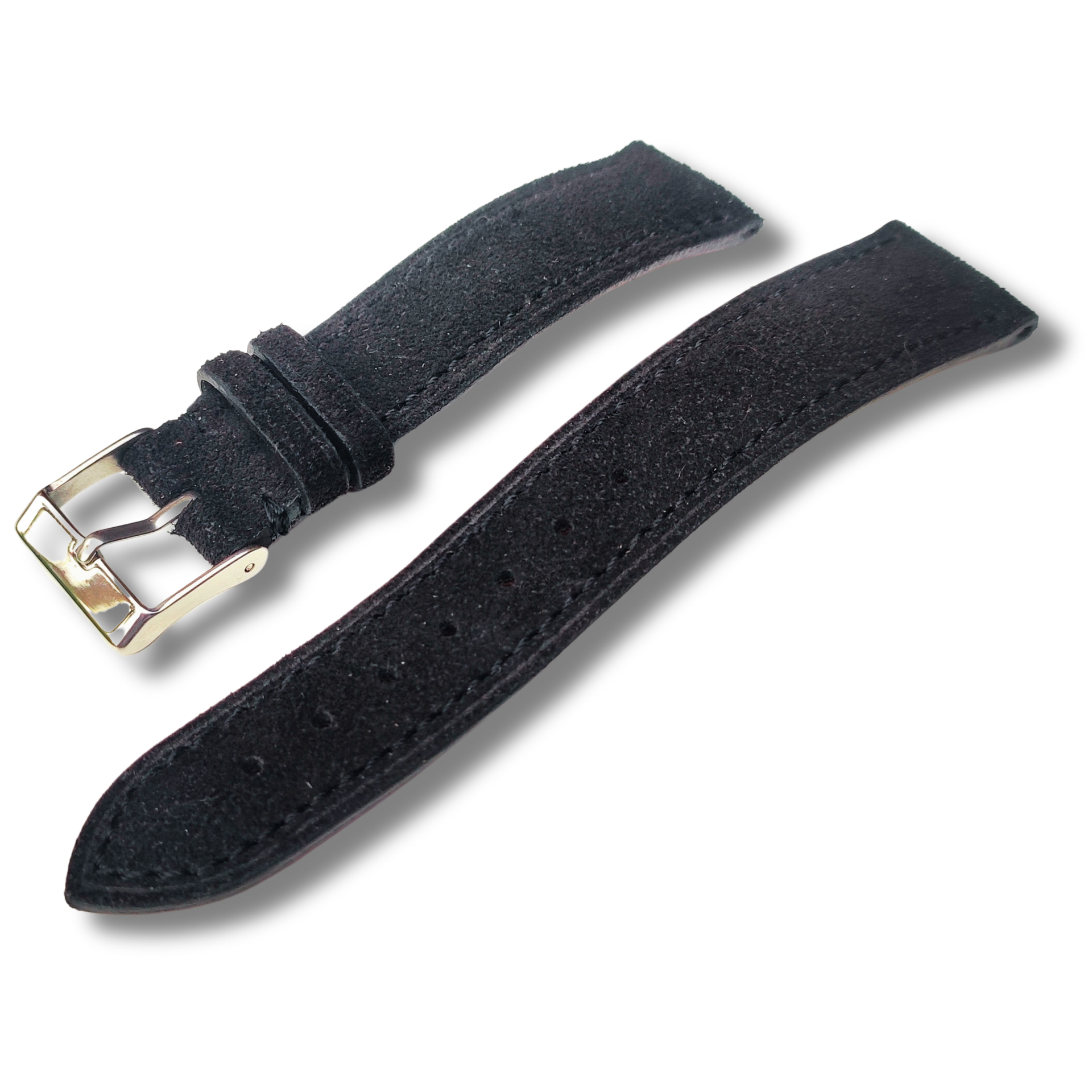 Correa de reloj cuero velvet igormo pelillos a la mar 219250 negro
